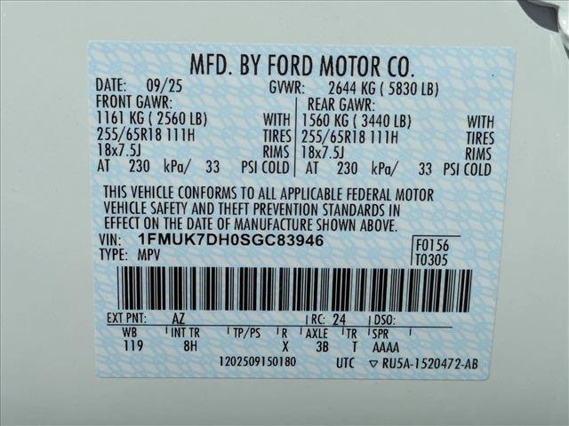 New 2025 Ford Explorer Active image 17