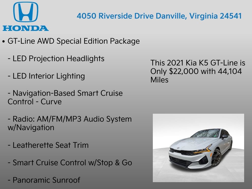 Used 2021 Kia K5 GT-Line image 12