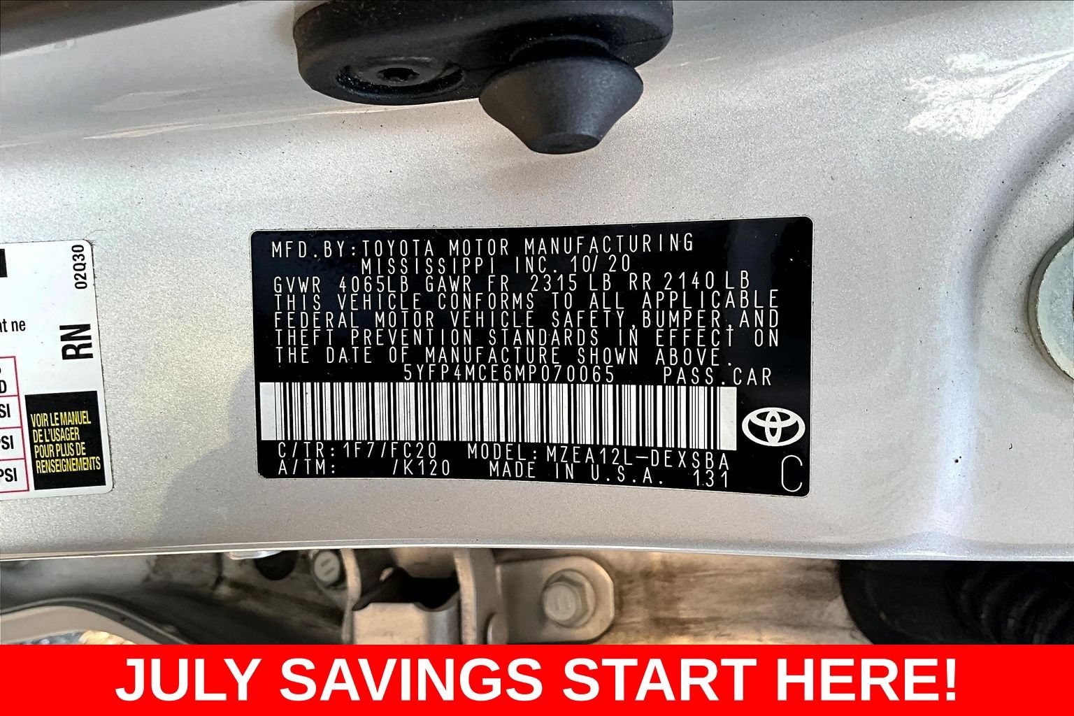 Used 2021 Toyota Corolla SE w/ SE Premium Package FWD image 19