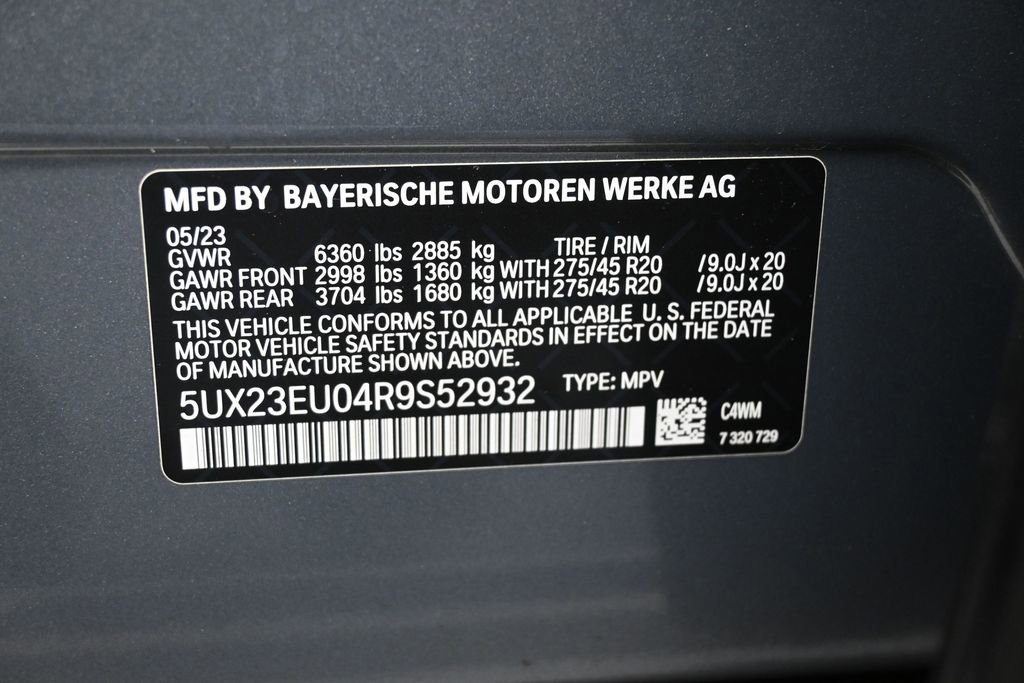 Used 2024 BMW X5 xDrive40i w/ Premium Package AWD/4WD image 13
