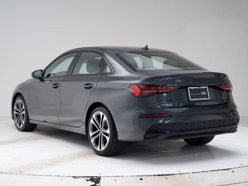 Certified 2025 Audi A3 2.0T Premium Plus w/ Premium Plus Package AWD/4WD image 3