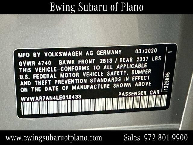 Used 2020 Volkswagen Arteon SE FWD image 33