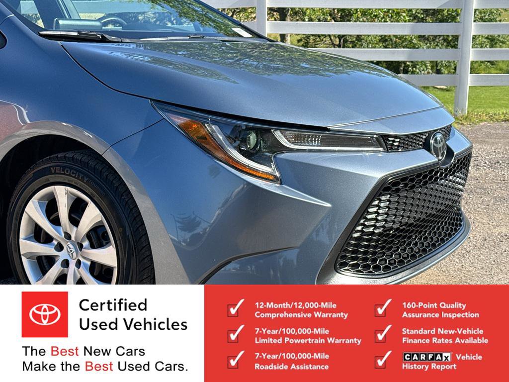 Certified 2020 Toyota Corolla LE FWD image 9
