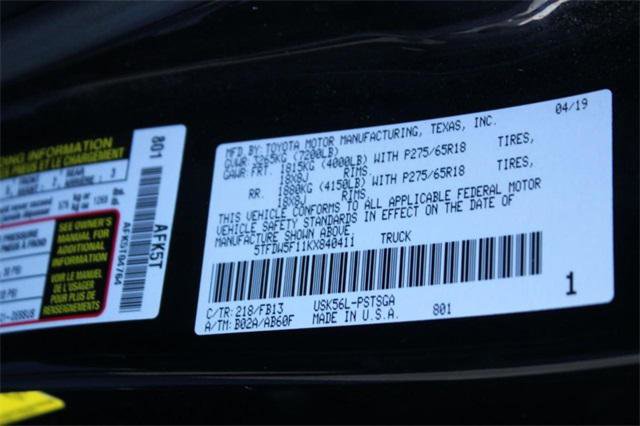 Certified 2019 Toyota Tundra SR5 image 17
