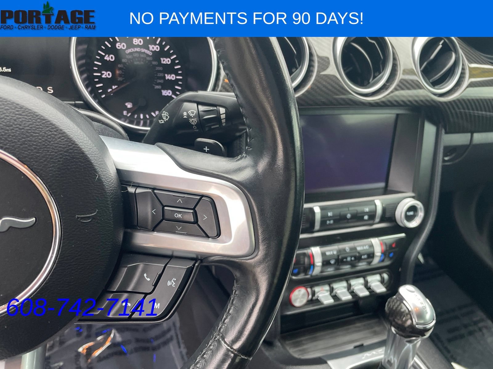 Used 2020 Ford Mustang GT Premium w/ Carbon Sport Interior Package RWD image 9
