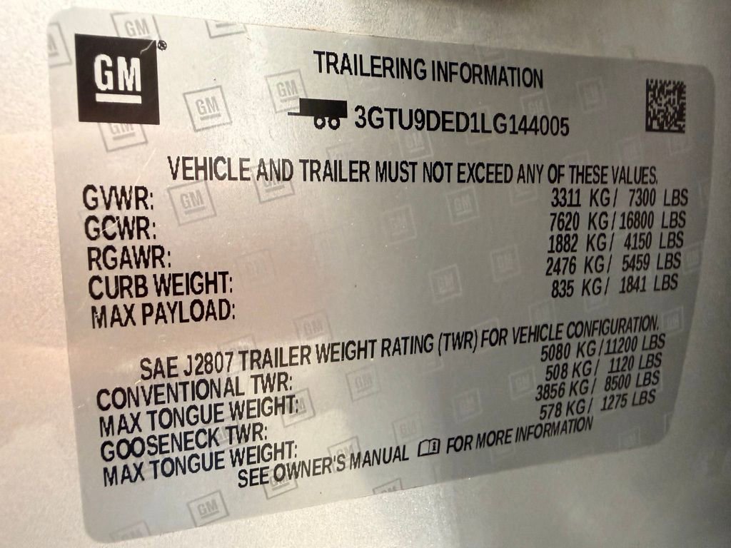 Used 2020 GMC Sierra 1500 SLT w/ SLT Premium Package image 55