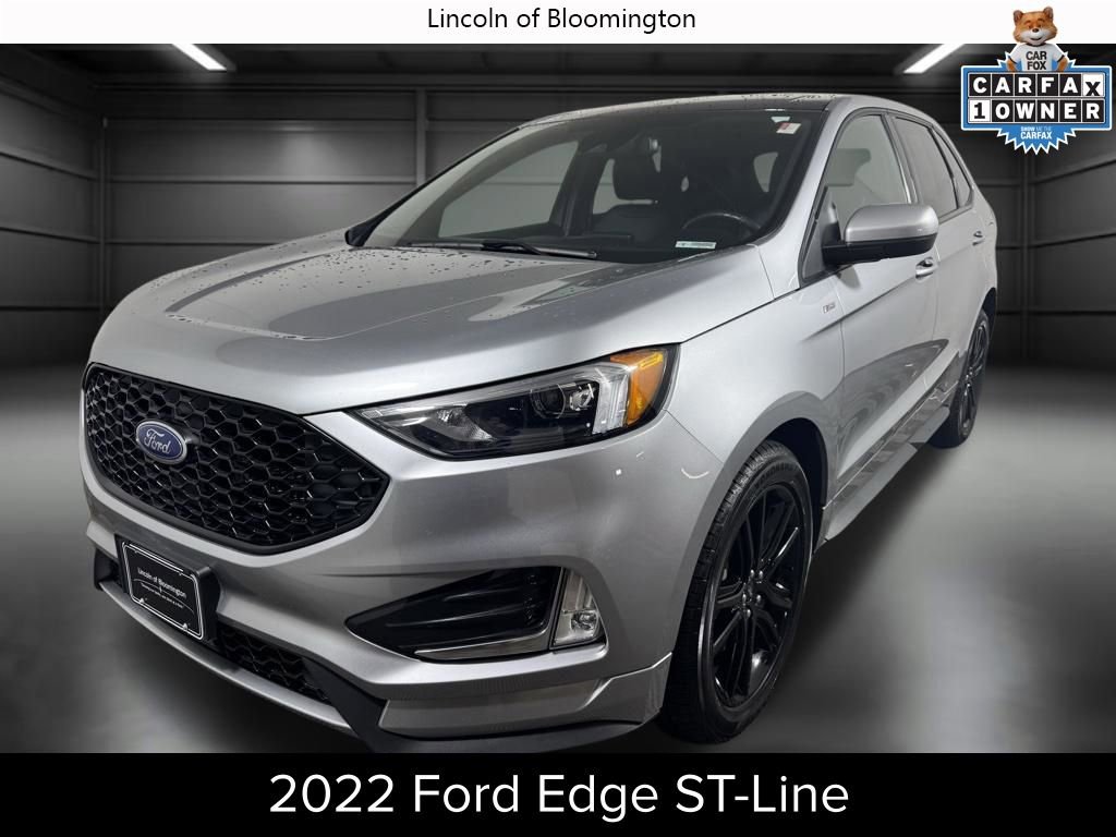 Used 2022 Ford Edge ST-Line w/ Class II Trailer Tow Package AWD/4WD image 1