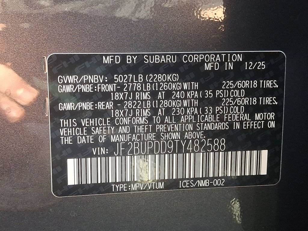 New 2026 Subaru Outback Limited w/ Premium/Limited Package 2 AWD/4WD image 18