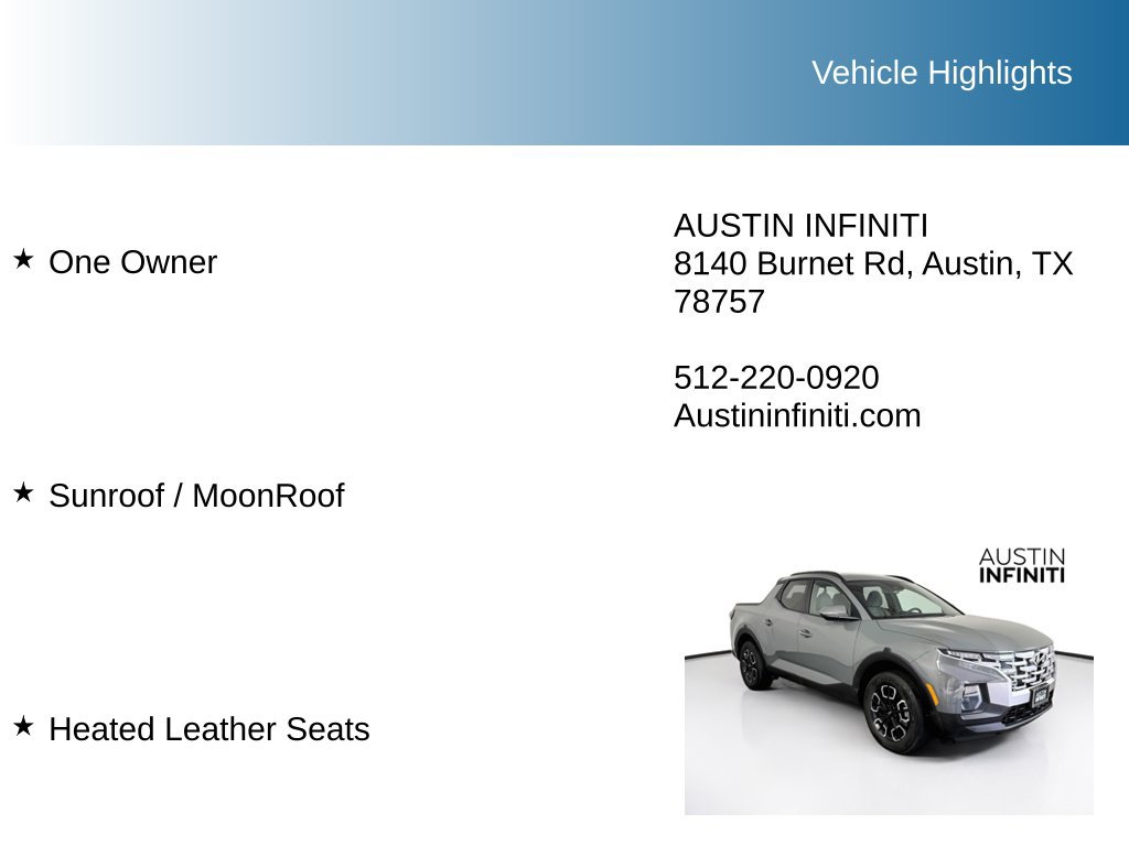 Used 2022 Hyundai Santa Cruz SEL Premium AWD/4WD image 9