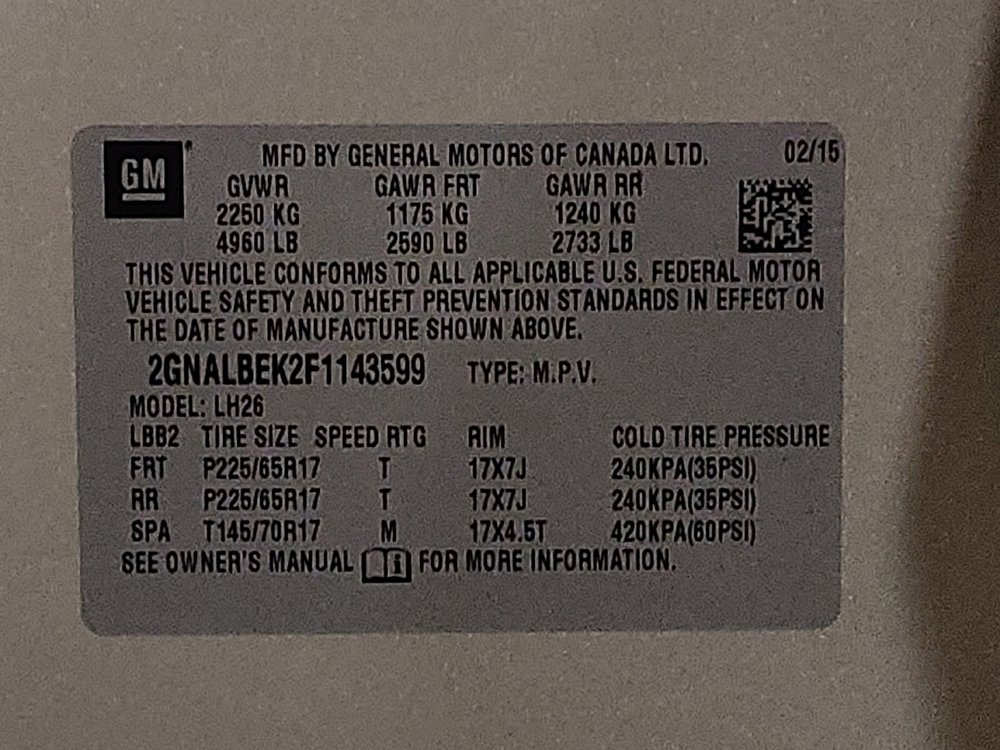 Used 2015 Chevrolet Equinox LT w/ Driver Convenience Package FWD image 33