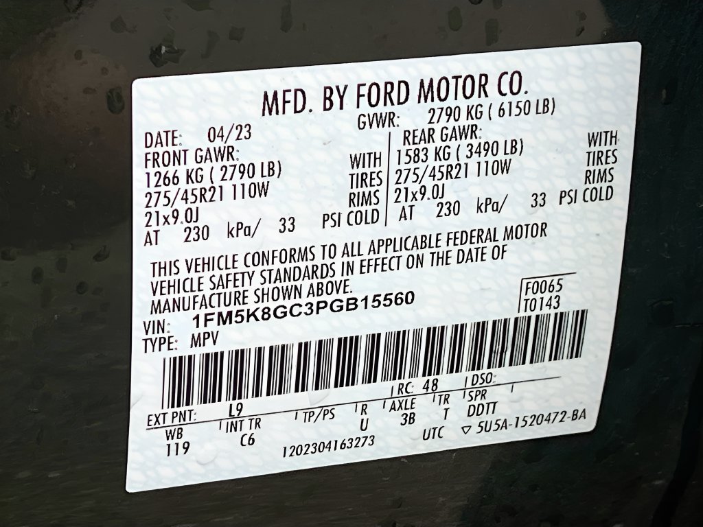 Used 2023 Ford Explorer ST w/ Equipment Group 401A AWD/4WD image 35