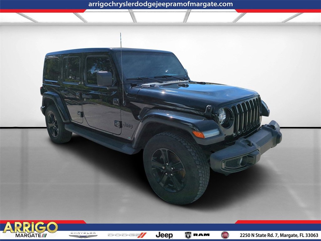 Certified 2021 Jeep Wrangler Unlimited Sahara