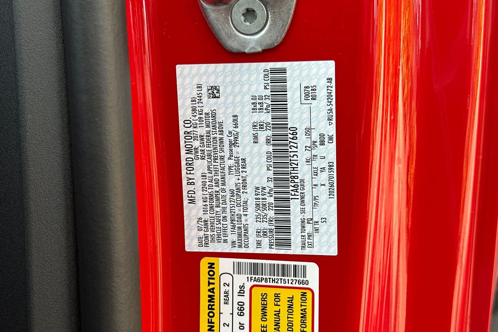 New 2026 Ford Mustang Premium RWD image 29
