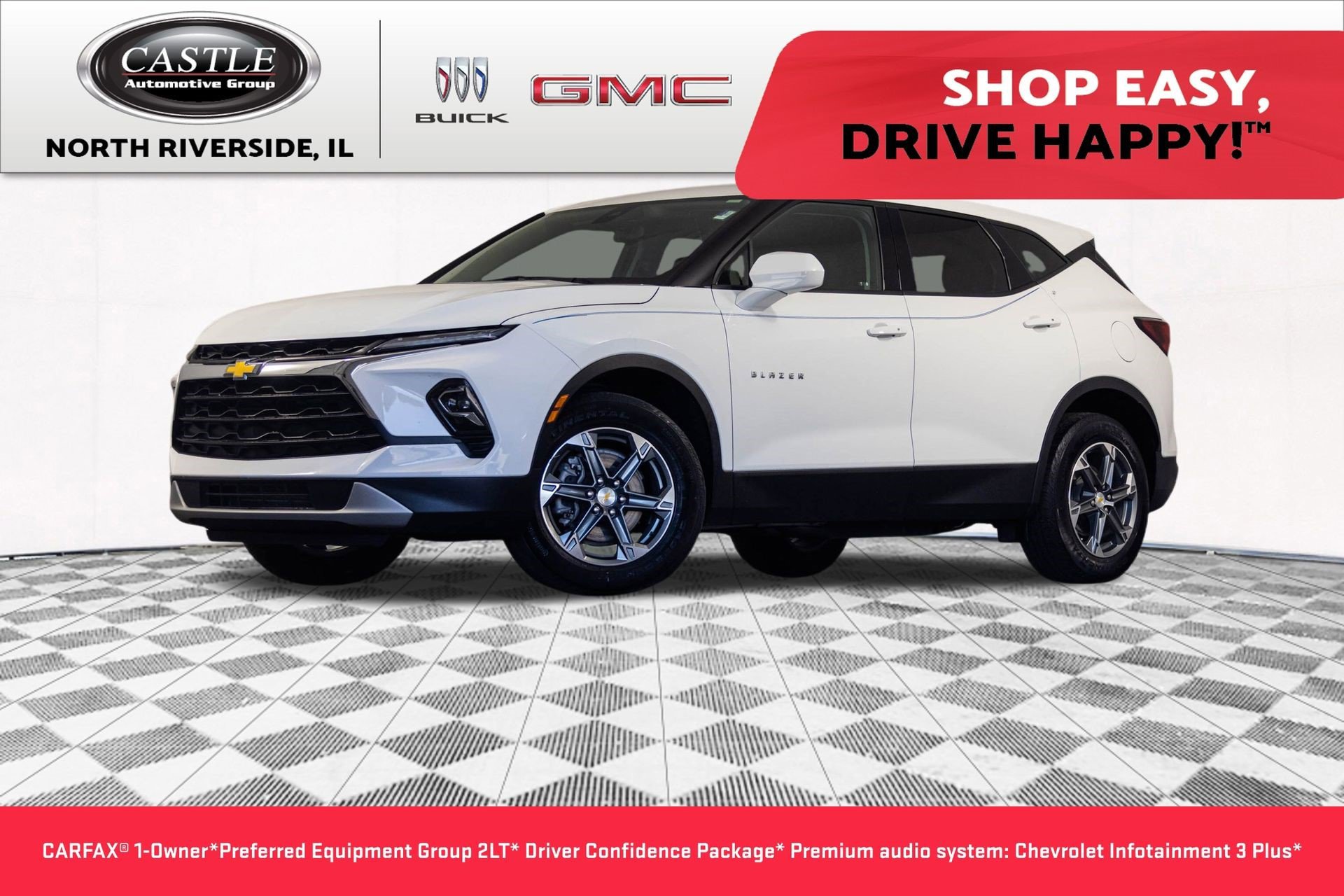 Certified 2023 Chevrolet Blazer LT w/ Driver Confidence Package