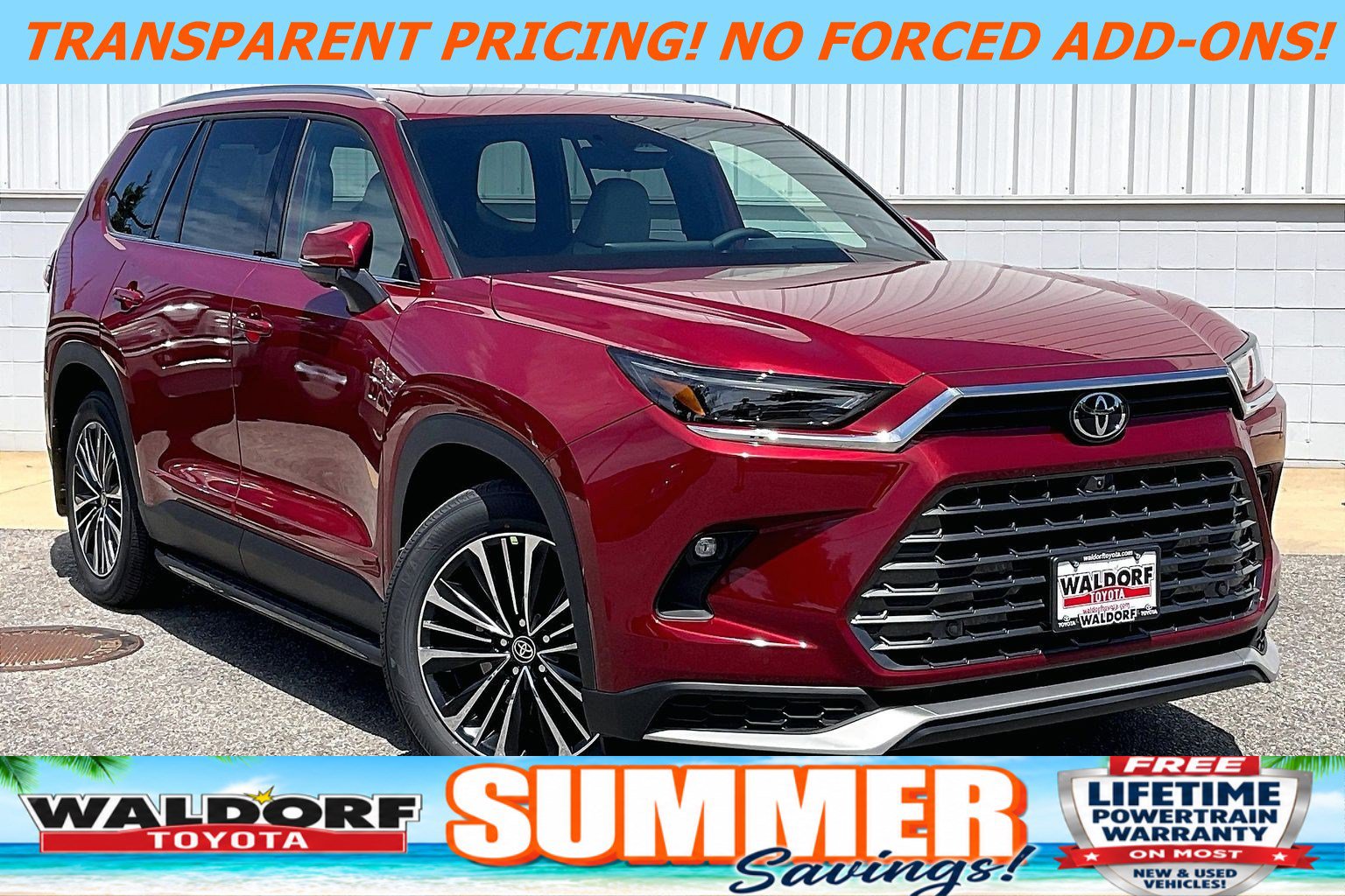 New 2026 Toyota Grand Highlander AWD Hybrid