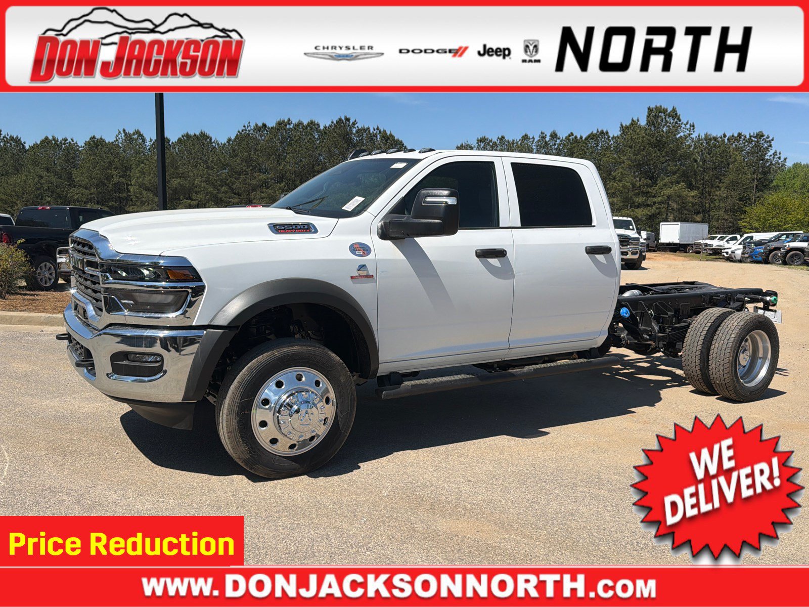 New 2026 RAM 5500 Tradesman w/ Chrome Appearance Group AWD/4WD image 1