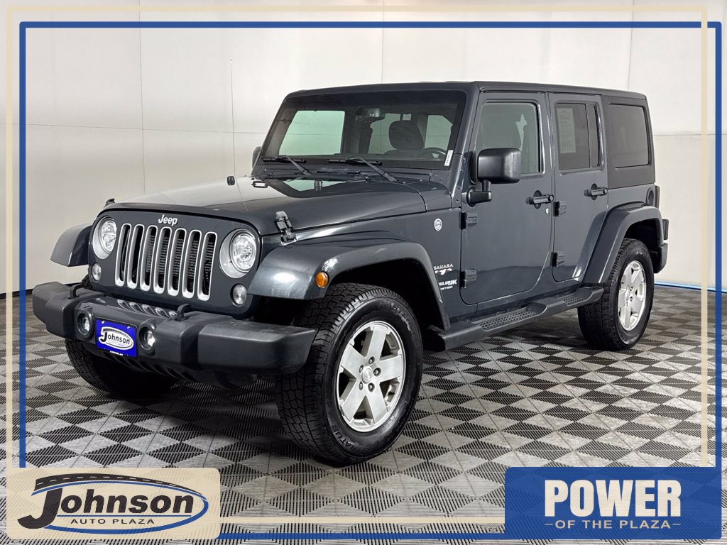 Used 2018 Jeep Wrangler Unlimited Sahara w/ Connectivity Group AWD/4WD image 1