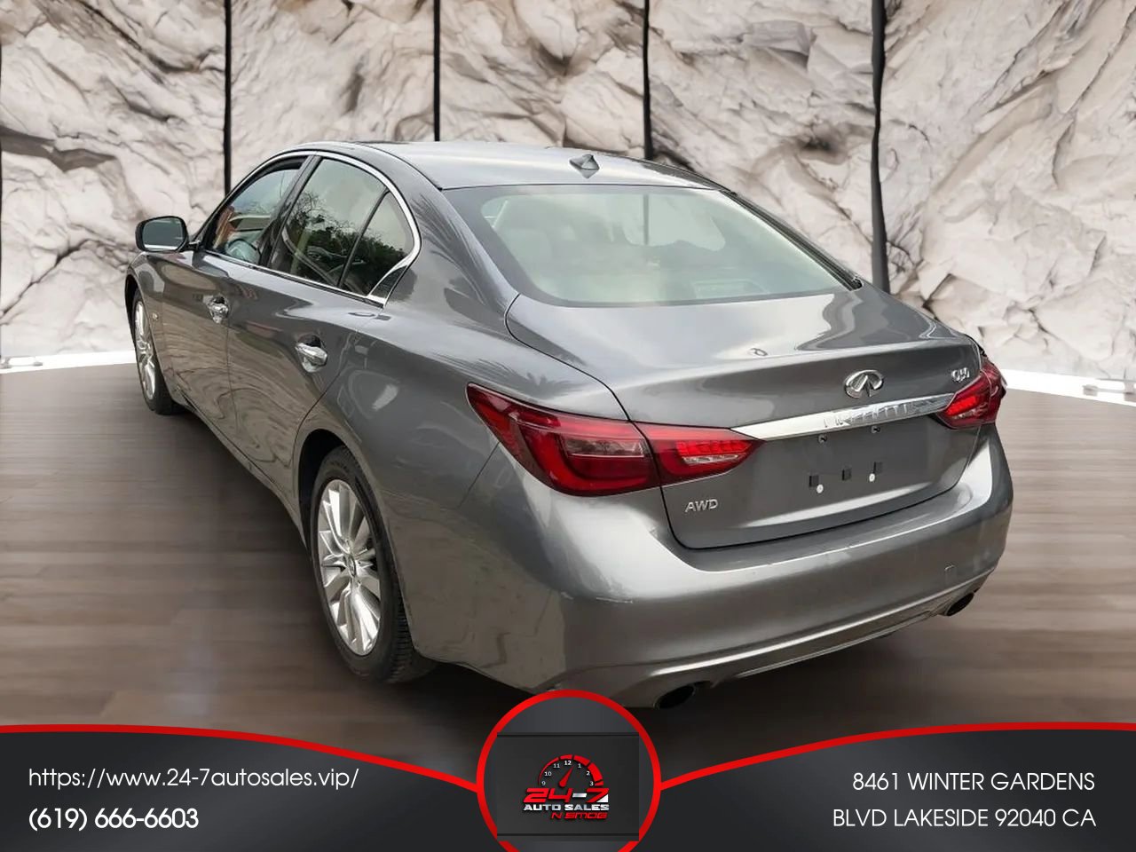 Used 2019 INFINITI Q50 Luxe AWD/4WD image 12