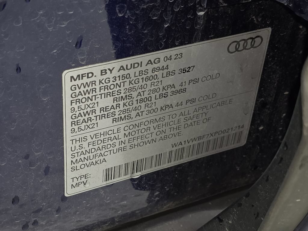 Used 2023 Audi SQ7 Prestige w/ Sport Package AWD/4WD image 35