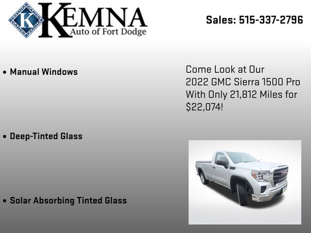 Used 2022 GMC Sierra 1500 Pro w/ Convenience Package image 31
