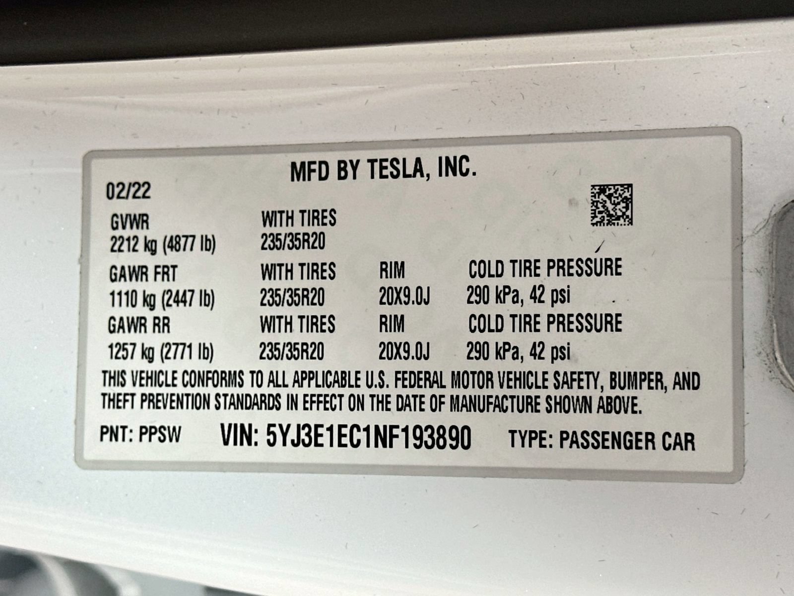 Used 2022 Tesla Model 3 Performance AWD/4WD image 47