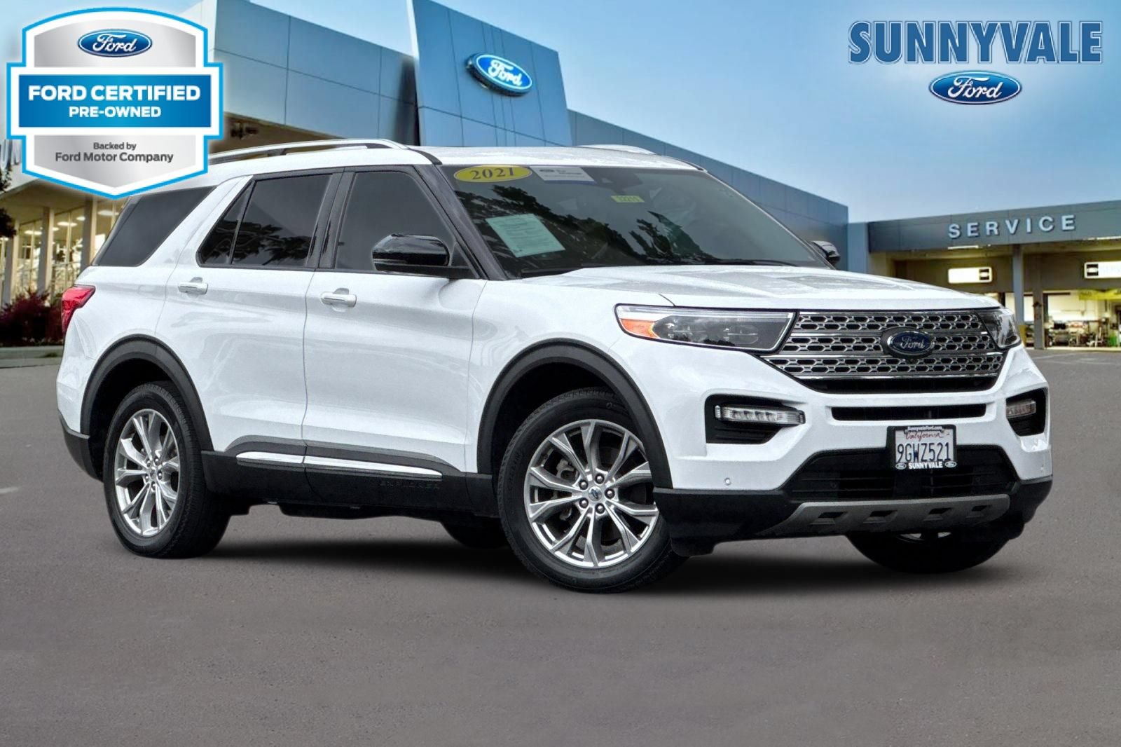 Certified 2021 Ford Explorer Limited w/ Equipment Group 301A