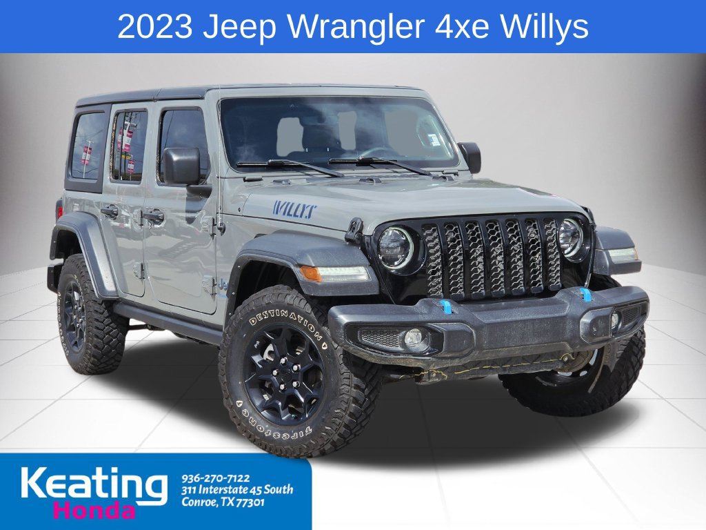 Used 2023 Jeep Wrangler Unlimited w/ 8.4" Radio Group AWD/4WD image 1