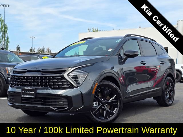 Certified 2025 Kia Sportage X-Line Prestige