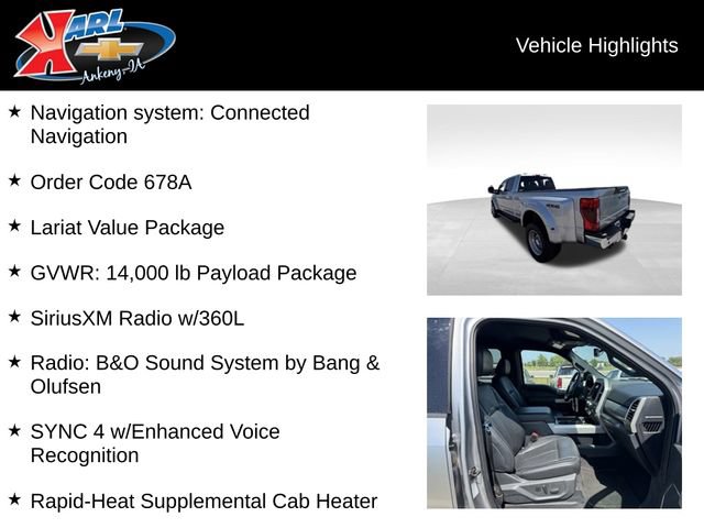 Used 2022 Ford F450 Lariat w/ Lariat Value Package AWD/4WD image 2