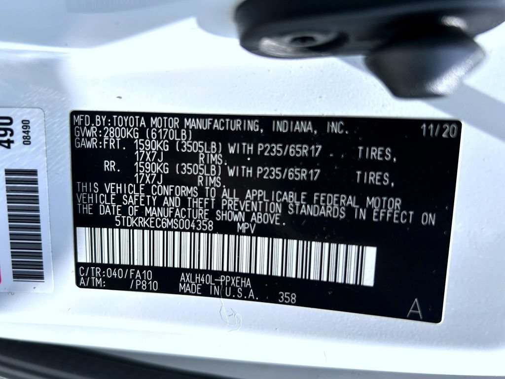 Used 2021 Toyota Sienna LE FWD image 26