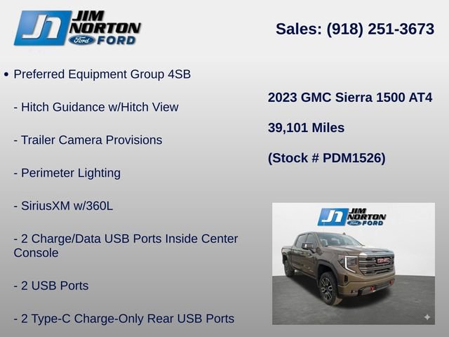Used 2023 GMC Sierra 1500 AT4 w/ AT4 Premium Package image 17