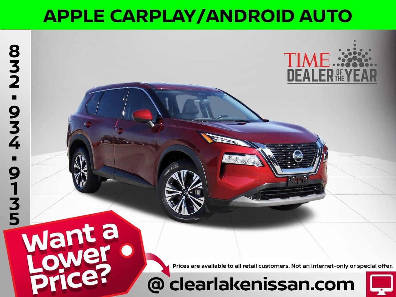 Used 2021 Nissan Rogue SV image 1