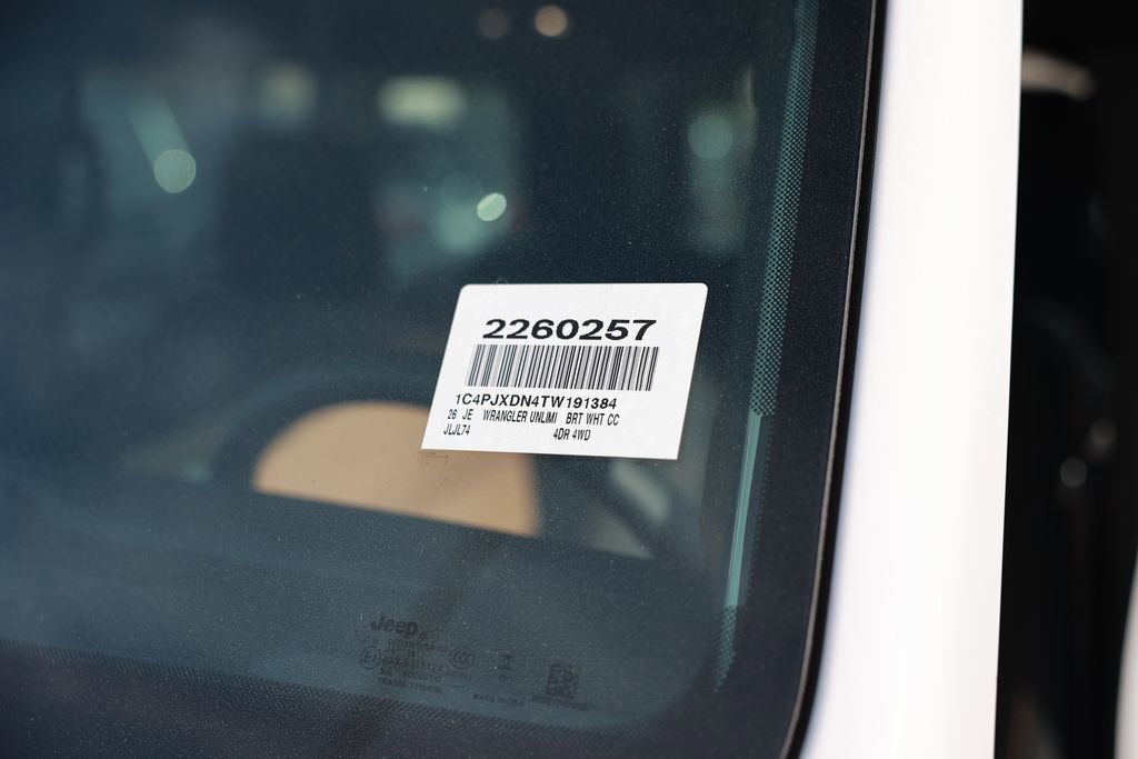 New 2026 Jeep Wrangler Sport image 37