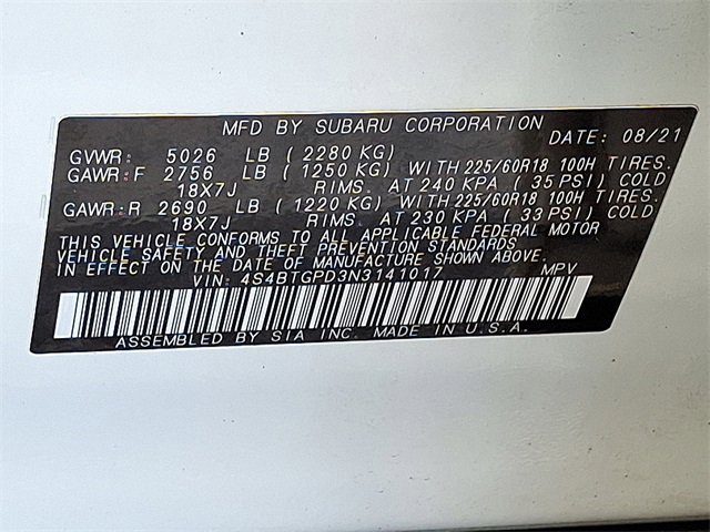 Used 2022 Subaru Outback Touring XT image 27