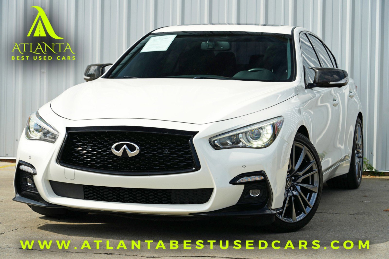 Used 2021 INFINITI Q50 Red Sport 400