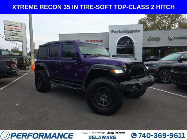 Used 2023 Jeep Wrangler Unlimited Sport w/ Xtreme 35 Tire Package
