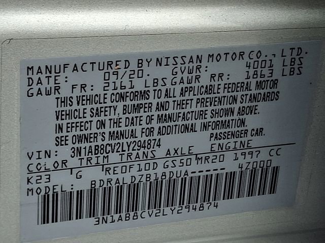 Used 2020 Nissan Sentra SV FWD image 28