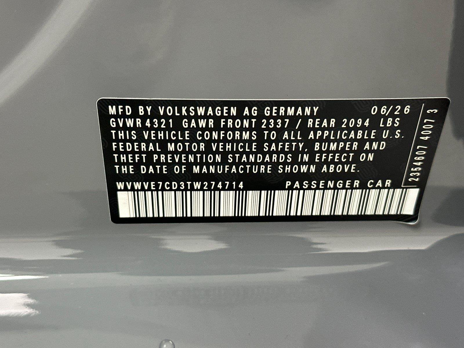 New 2026 Volkswagen GTI Autobahn FWD image 27