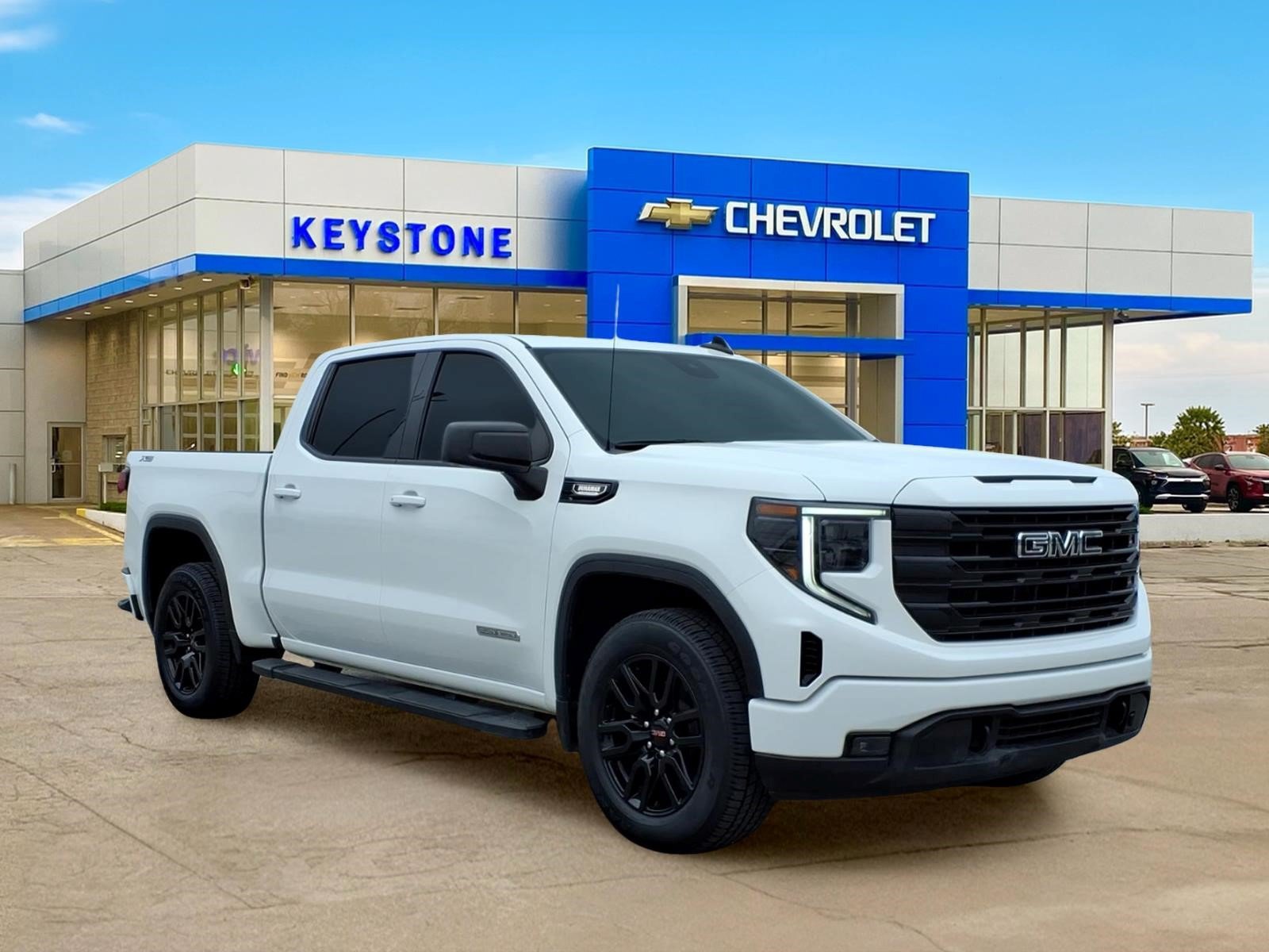 Used 2023 GMC Sierra 1500 Elevation w/ LPO, Elevation Black Package AWD/4WD image 1