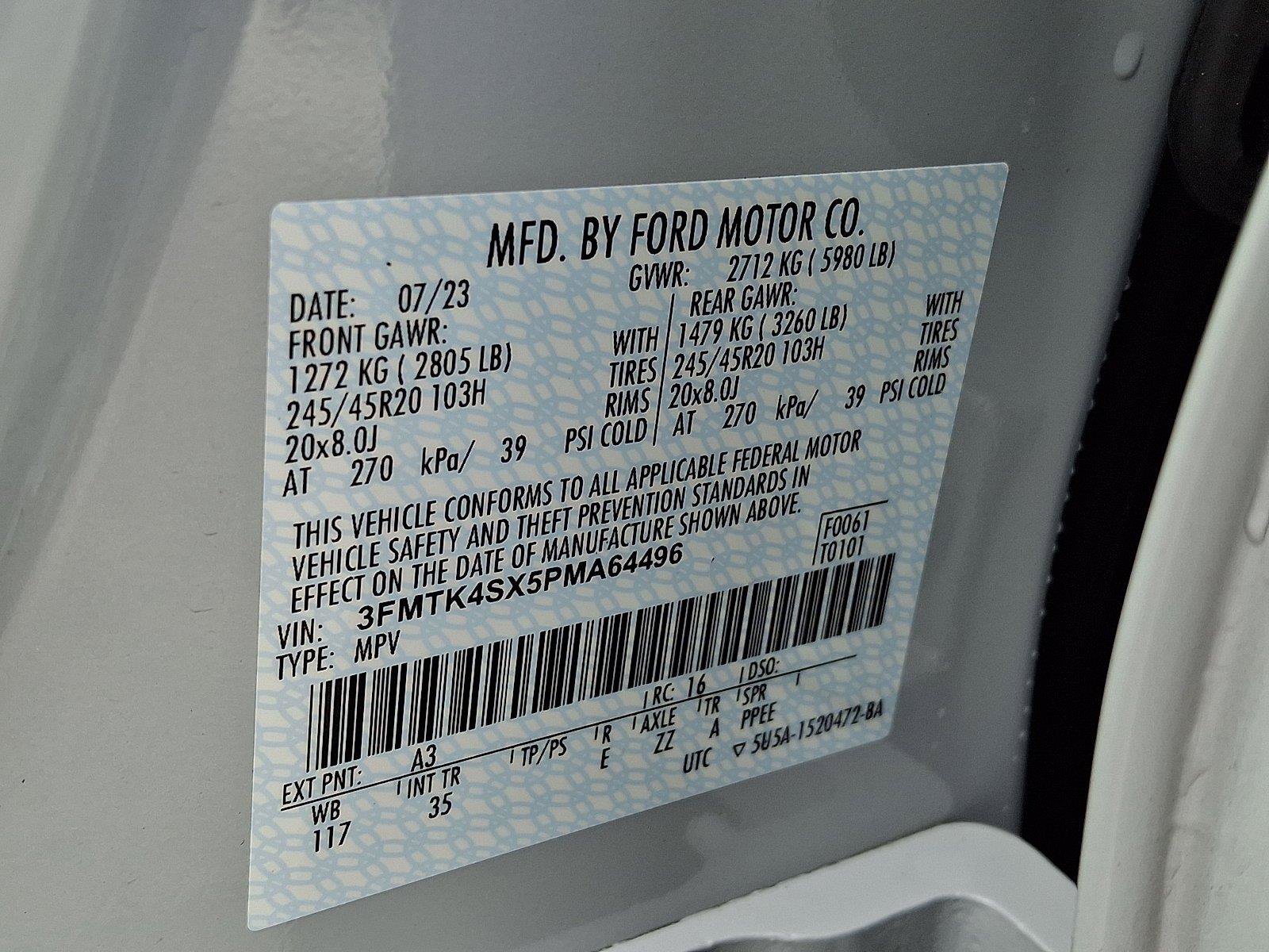 Certified 2023 Ford Mustang Mach-E GT w/ GT Performance Edition AWD/4WD image 31