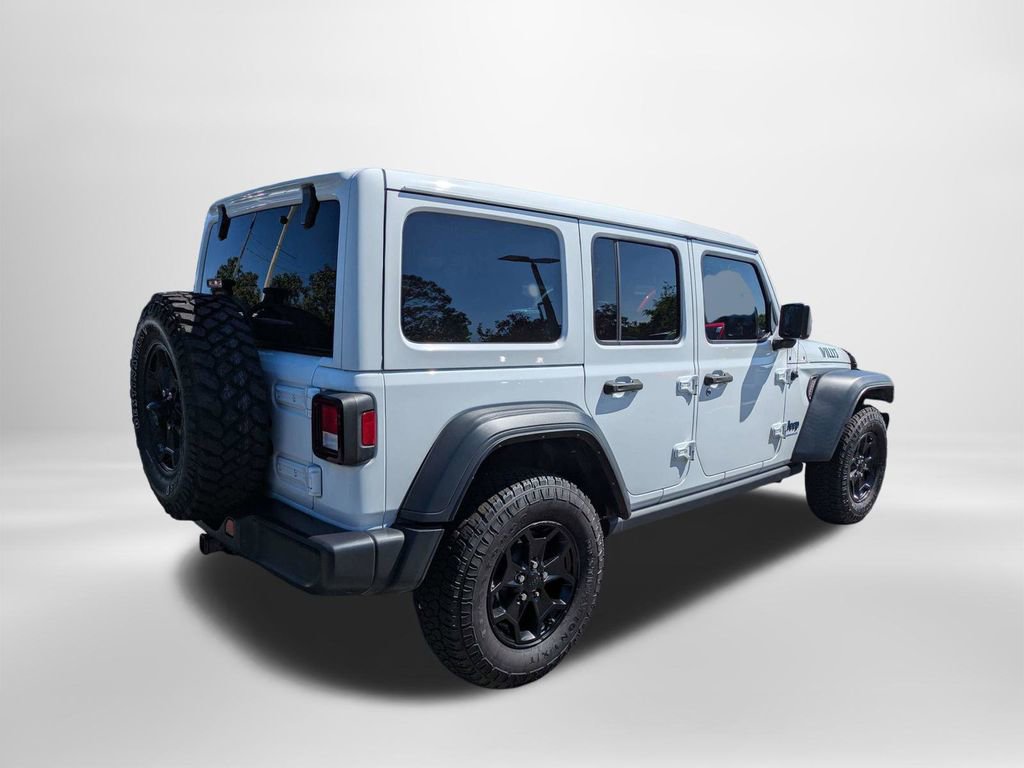Used 2023 Jeep Wrangler Unlimited w/ Sun & Screen Package AWD/4WD image 4