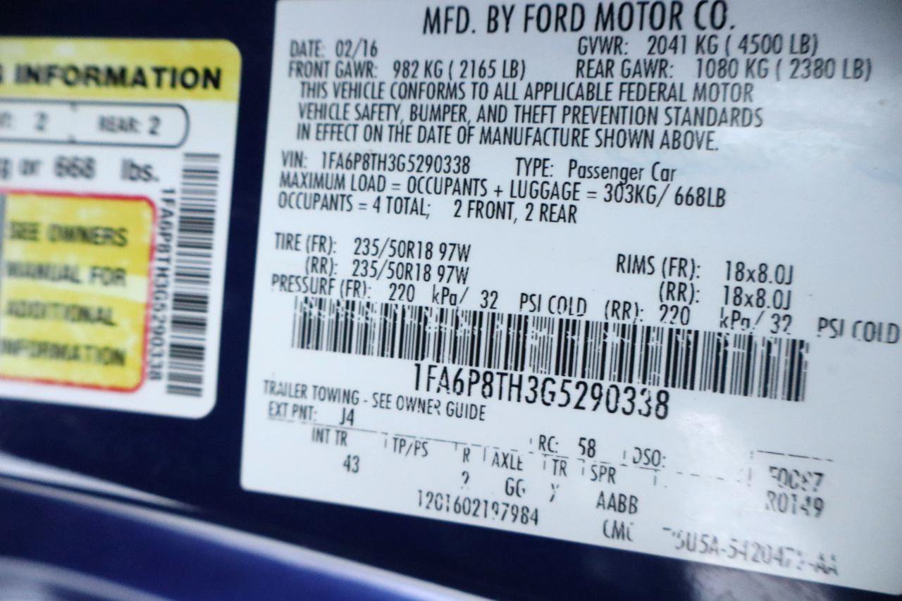 Used 2016 Ford Mustang Premium RWD image 47