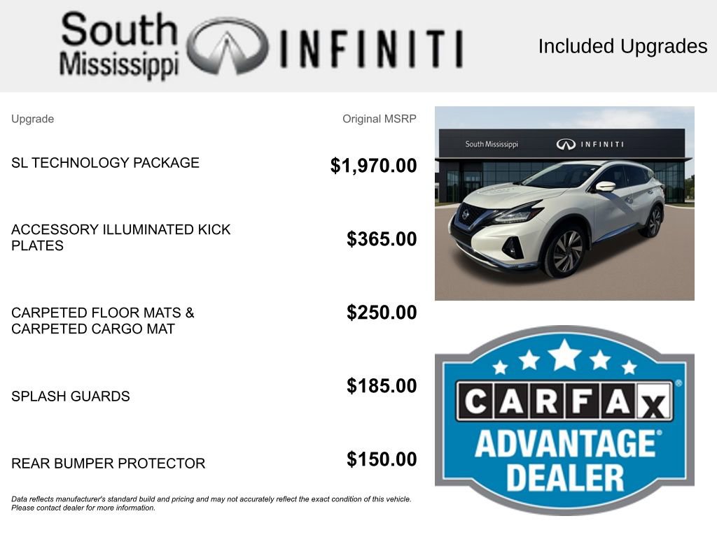 Used 2019 Nissan Murano SL w/ SL Technology Package FWD image 5