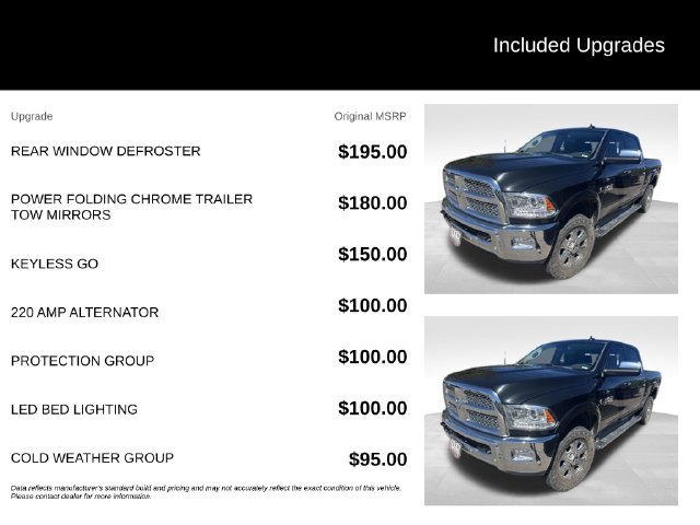 Used 2016 RAM 2500 Laramie w/ Protection Group AWD/4WD image 6