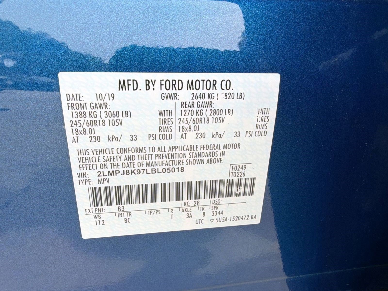 Used 2020 Lincoln Nautilus Reserve AWD/4WD image 18