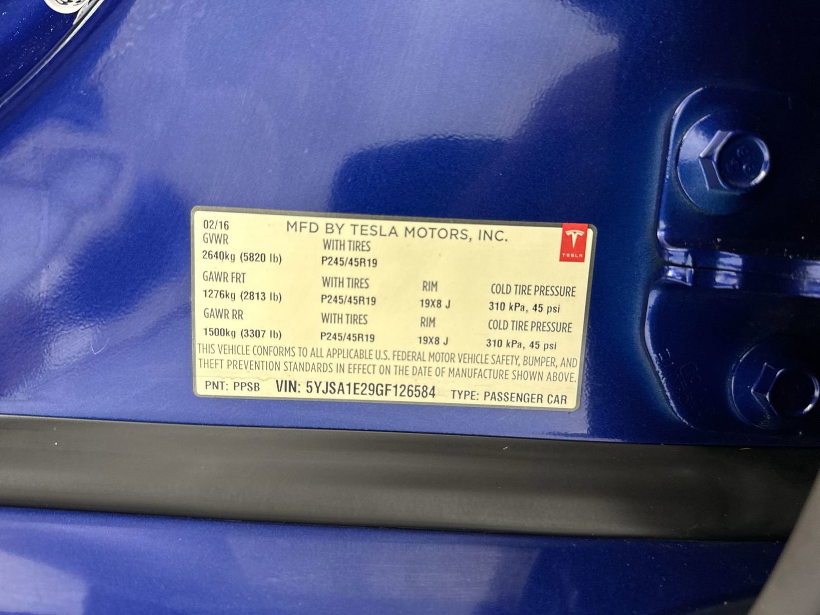 Used 2016 Tesla Model S 85D image 37