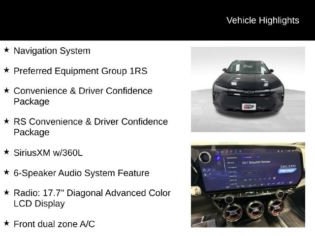Certified 2024 Chevrolet Blazer EV RS AWD/4WD image 16