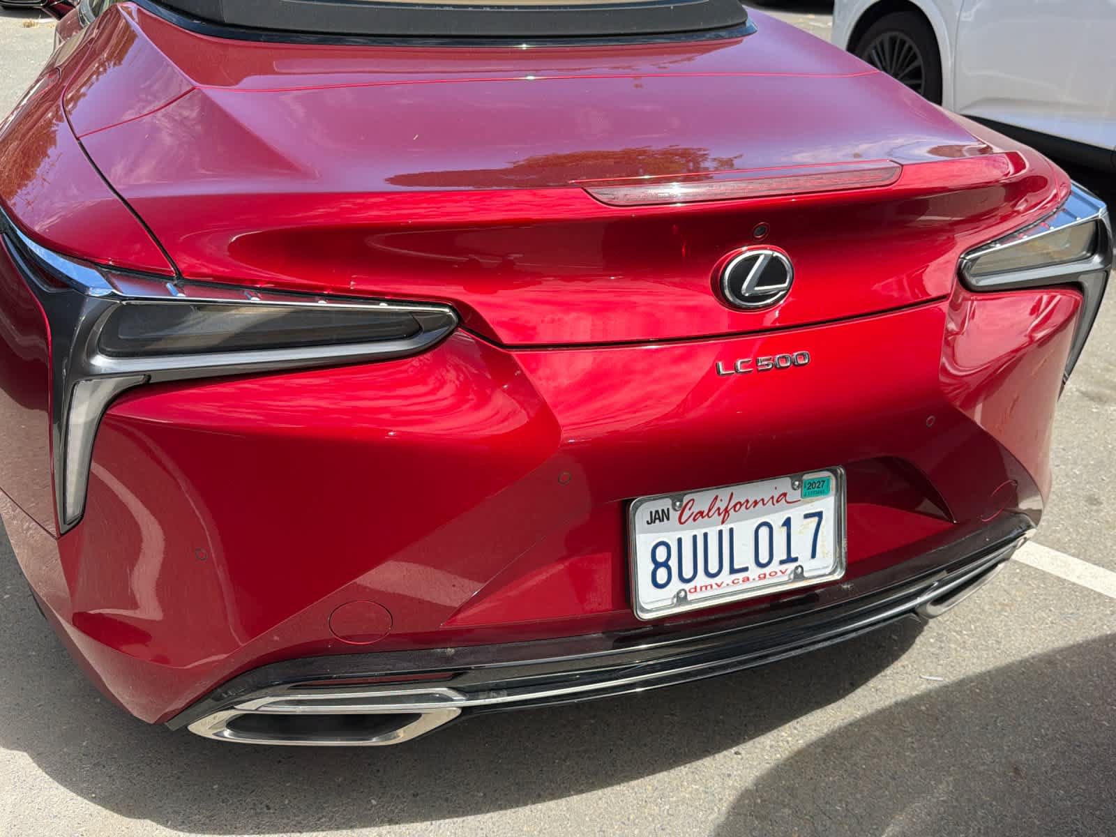 Certified 2021 Lexus LC 500 Convertible w/ Touring Package RWD image 16