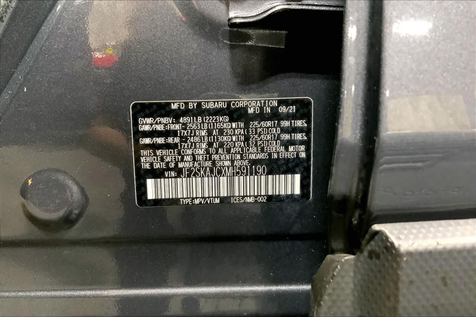 Used 2021 Subaru Forester Premium AWD/4WD image 37