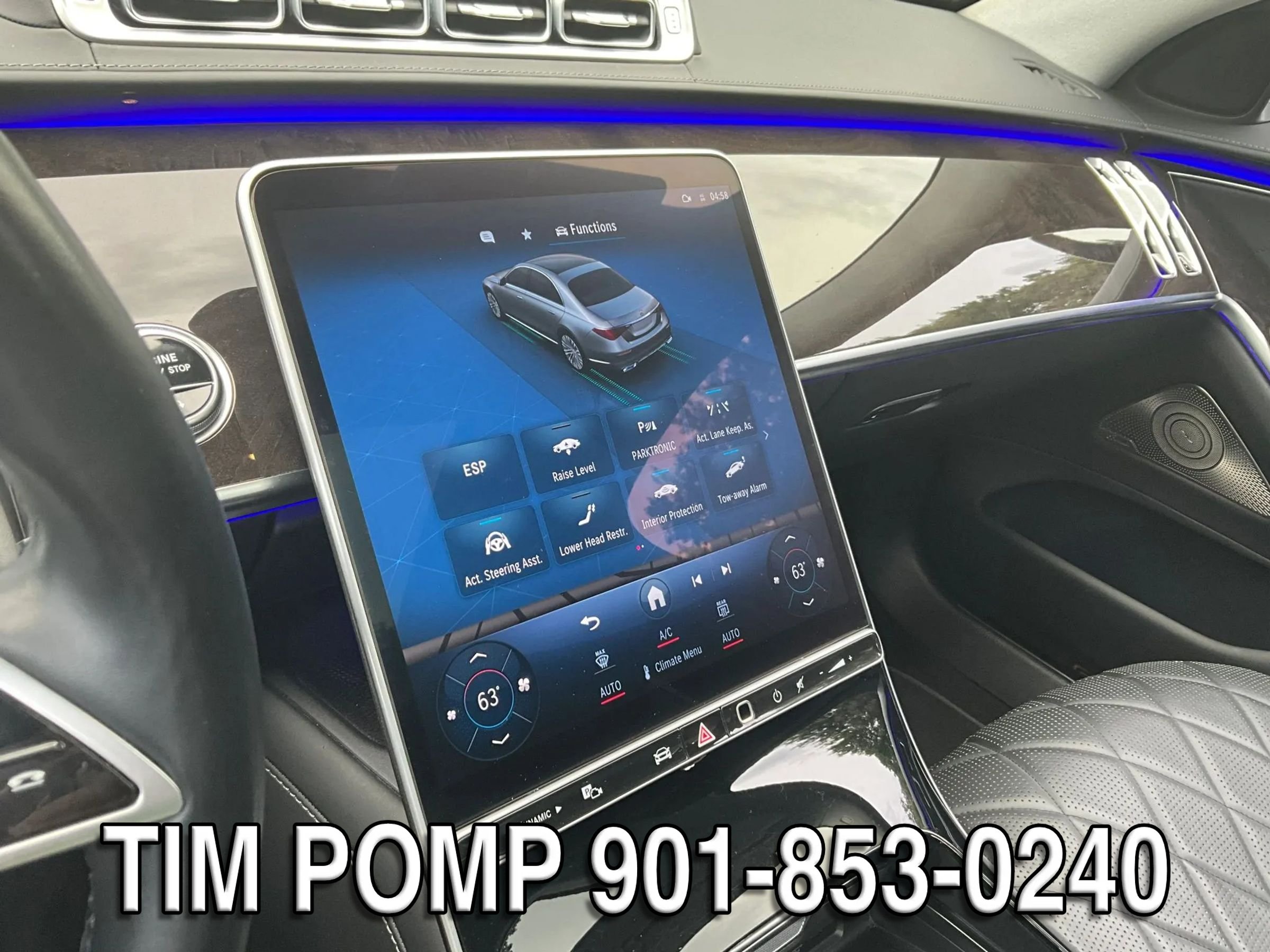 Used 2021 Mercedes-Benz S 580 4MATIC Sedan w/ Warmth & Comfort Package image 24